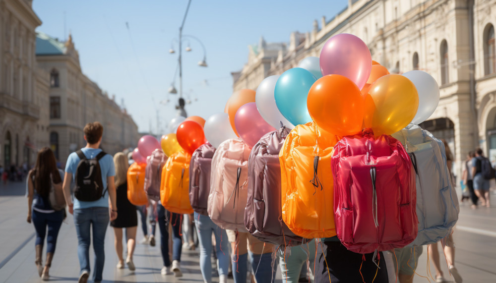 Science/High-Tech - La psychologie des couleurs dans la conception de ballons sac à dos pour le street marketing